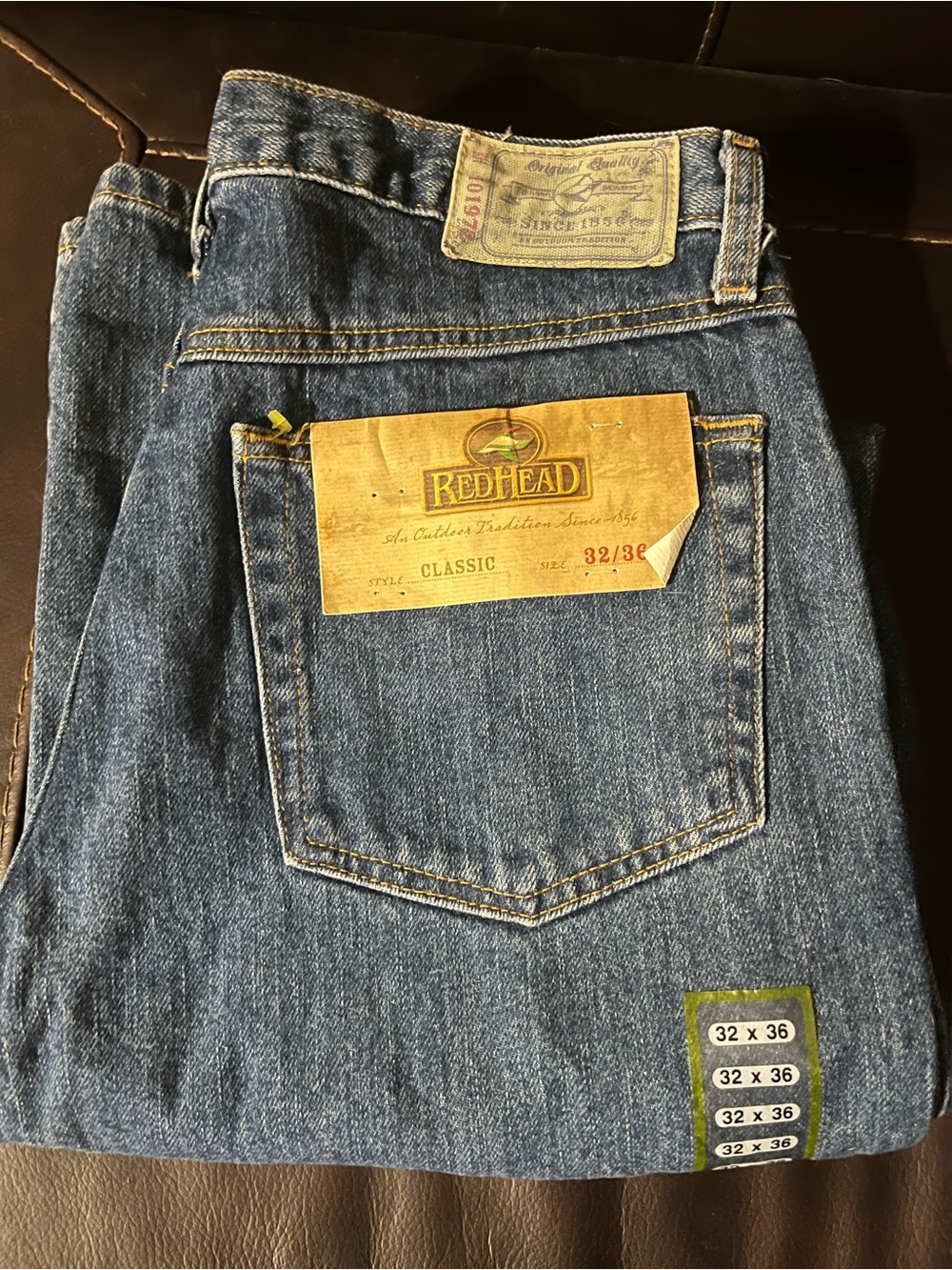 RedHead Men's Classic Denim Jeans in Blue